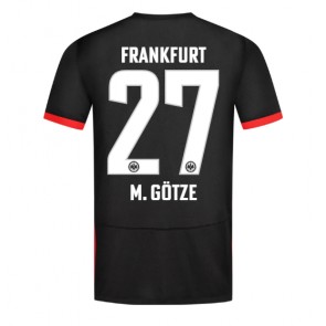 Eintracht Frankfurt Mario Gotze #27 Udebanetrøje 2024-25 Kort ærmer